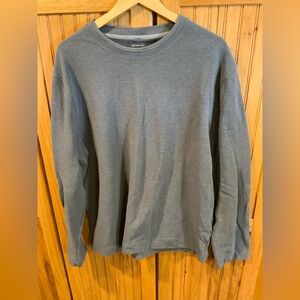 Van Heusen Men's Charcoal Long Sleeve Tee